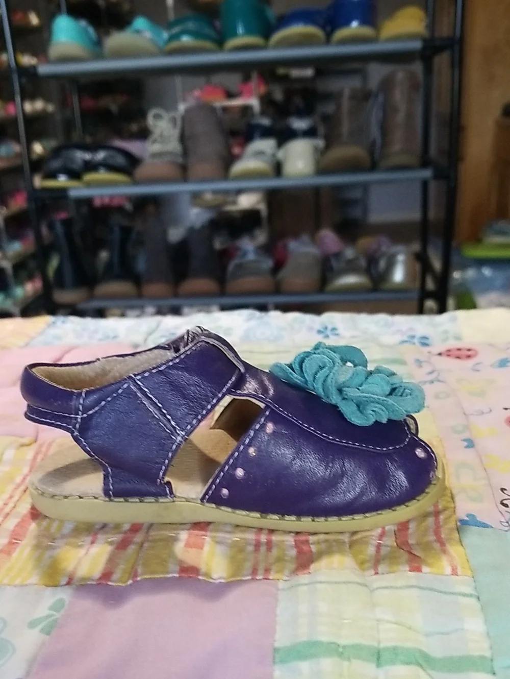 Livie & Luca bright purple